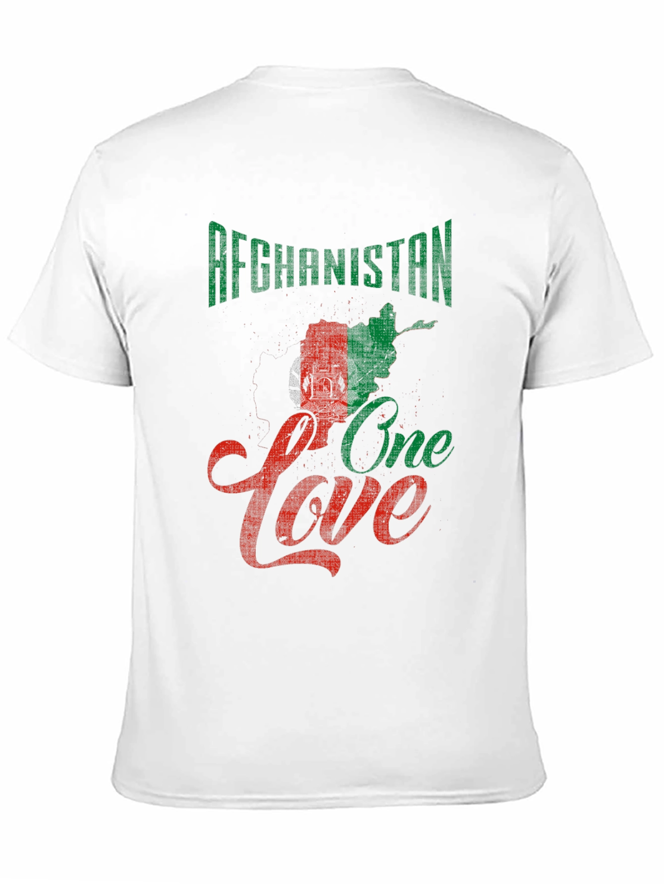 Afghanistan One Love Graphic T-Shirt