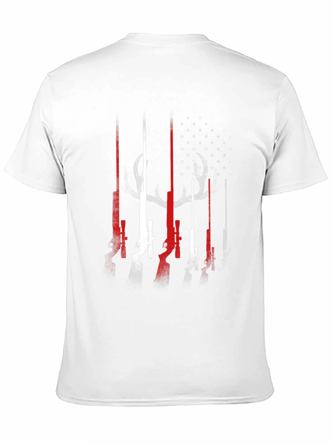 Hunting Flag Graphic Tee - Mens Black T-Shirt