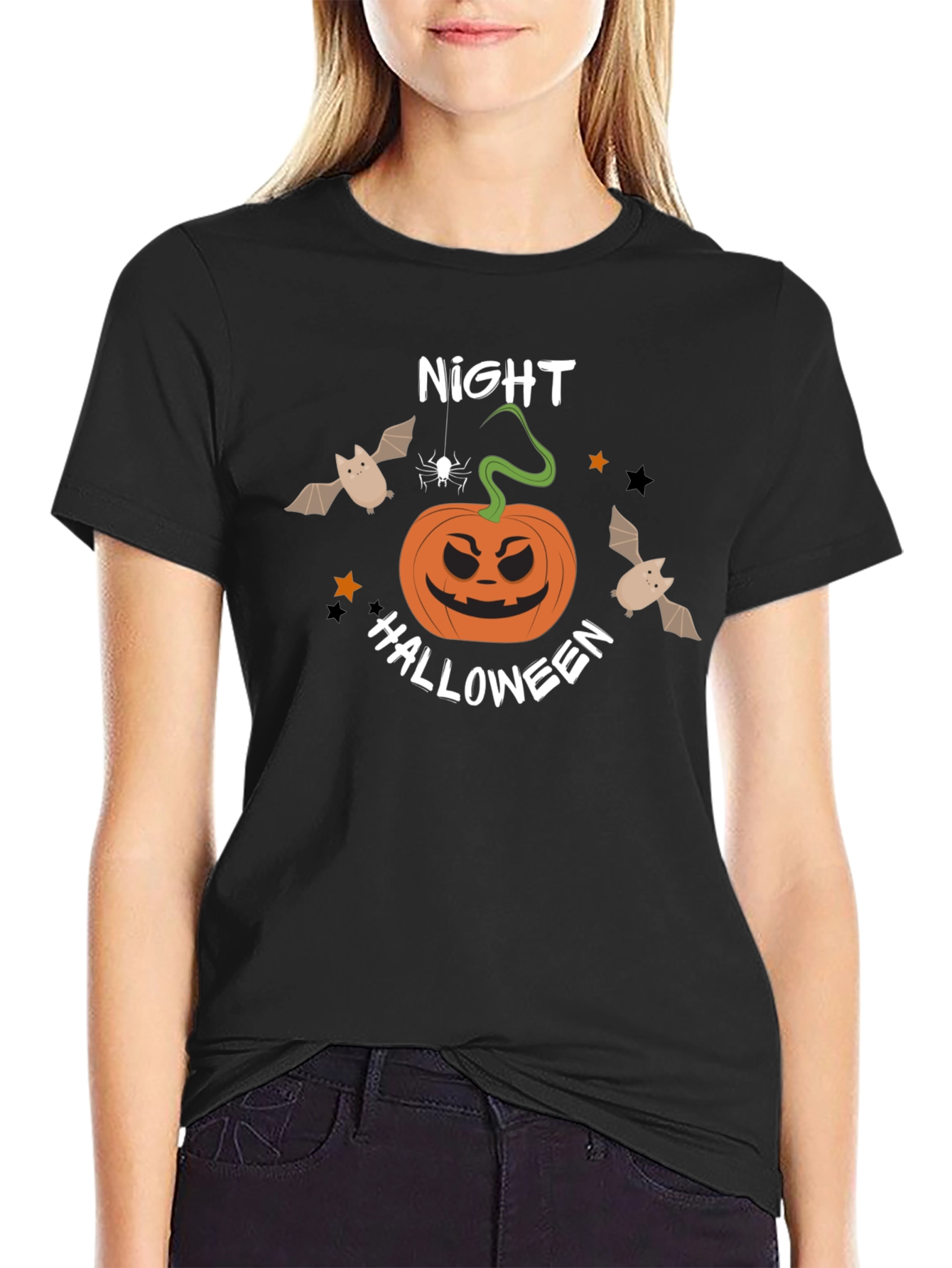 Halloween Night T-Shirt - Spooky Design