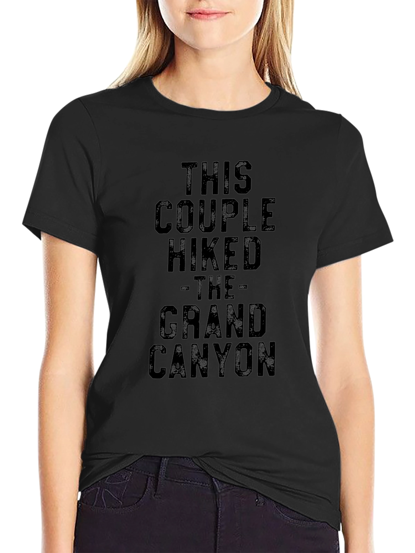 Grand Canyon Hike Couple T-Shirt