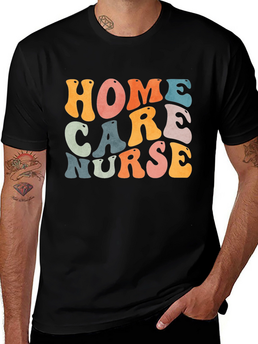 Home Care Nurse Retro T-Shirt