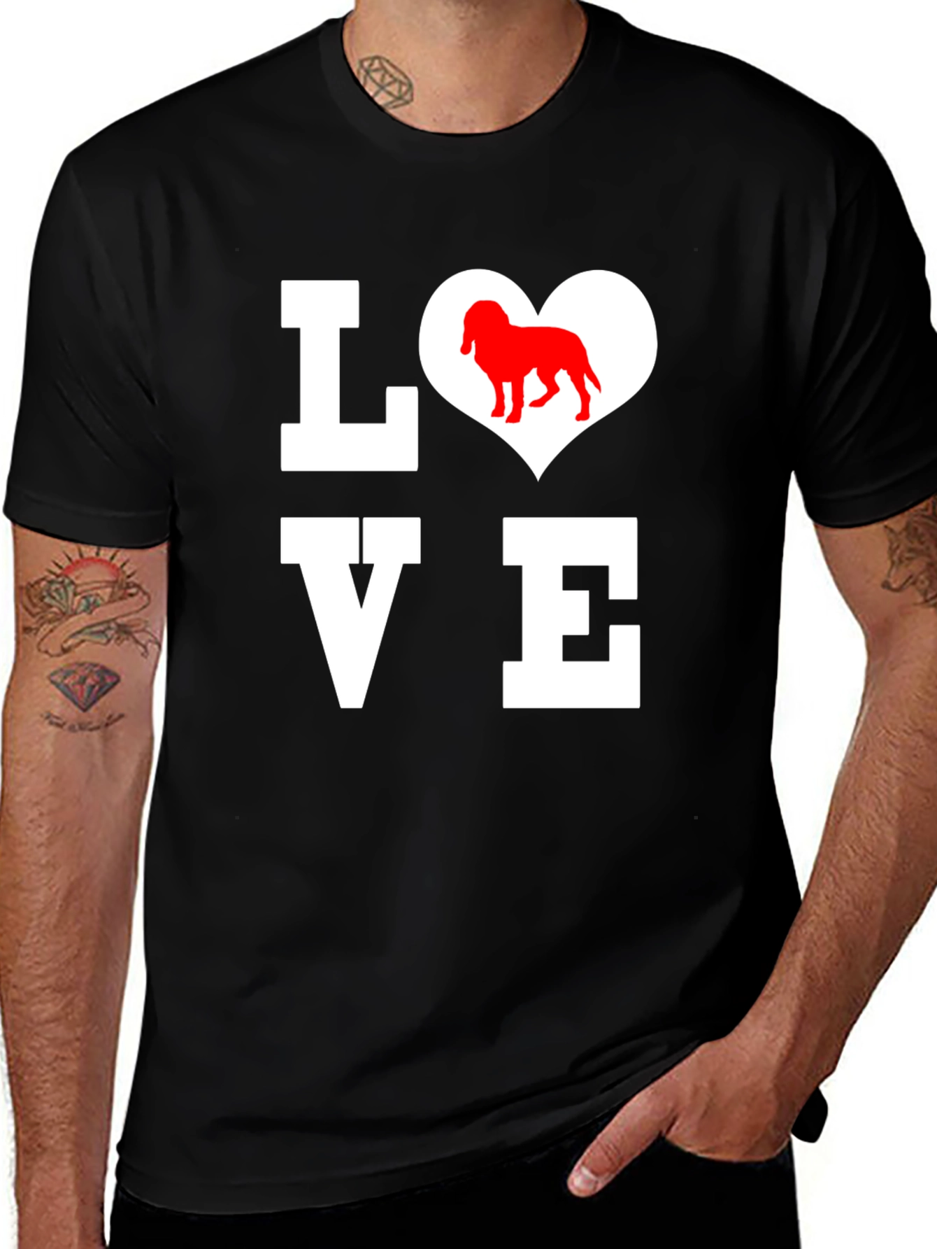 Love Dog T-Shirt - Pet Lover Tee