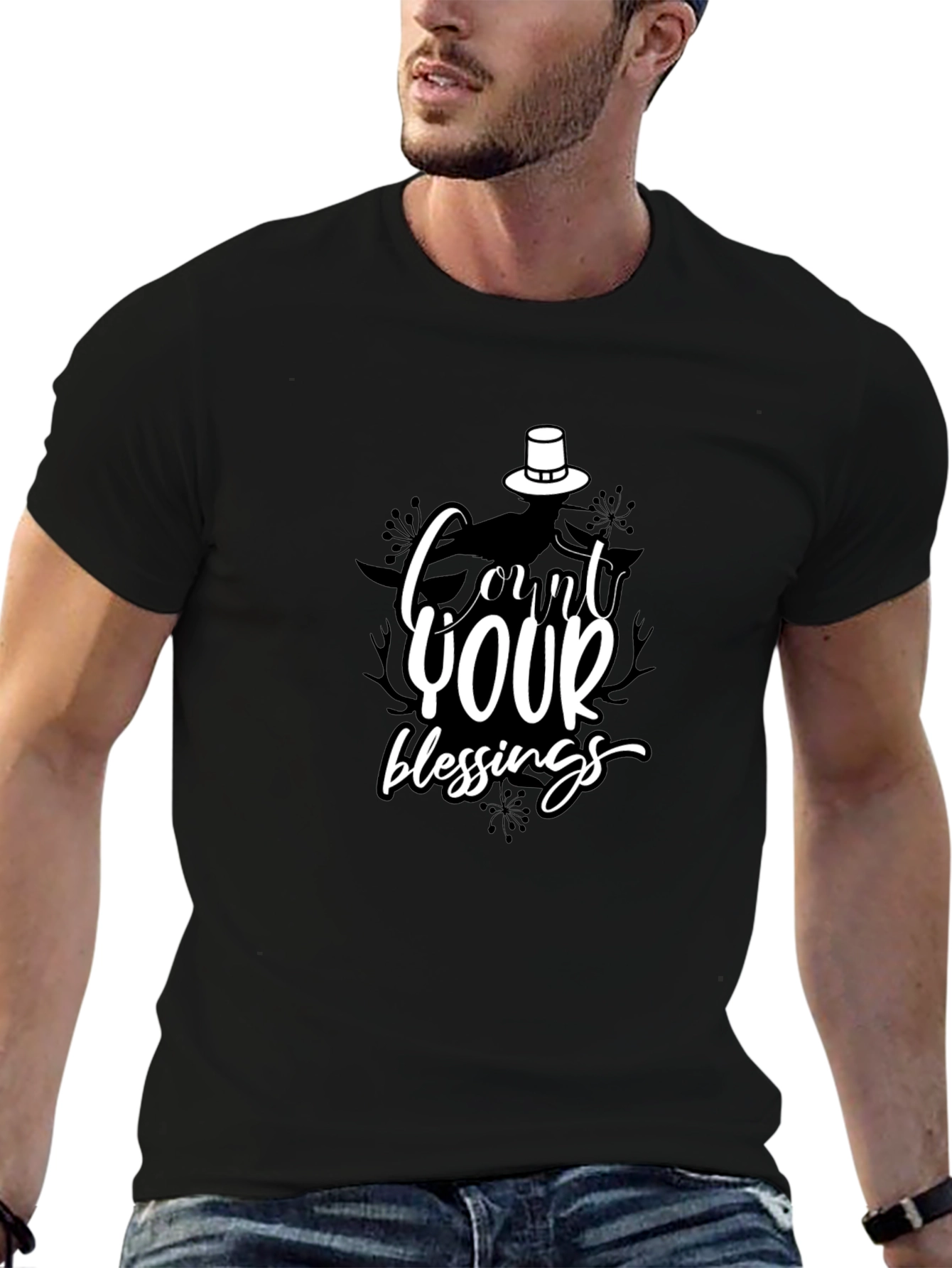 Count Your Blessings Thanksgiving T-Shirt