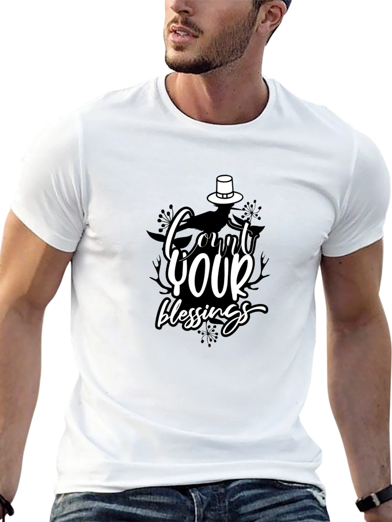 Count Your Blessings Thanksgiving T-Shirt