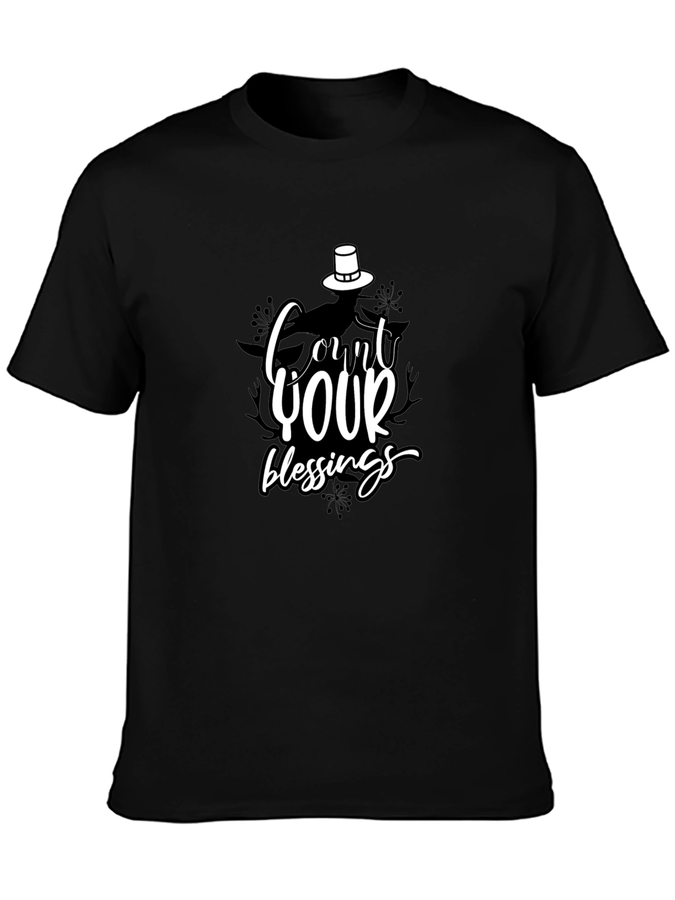 Count Your Blessings Thanksgiving T-Shirt