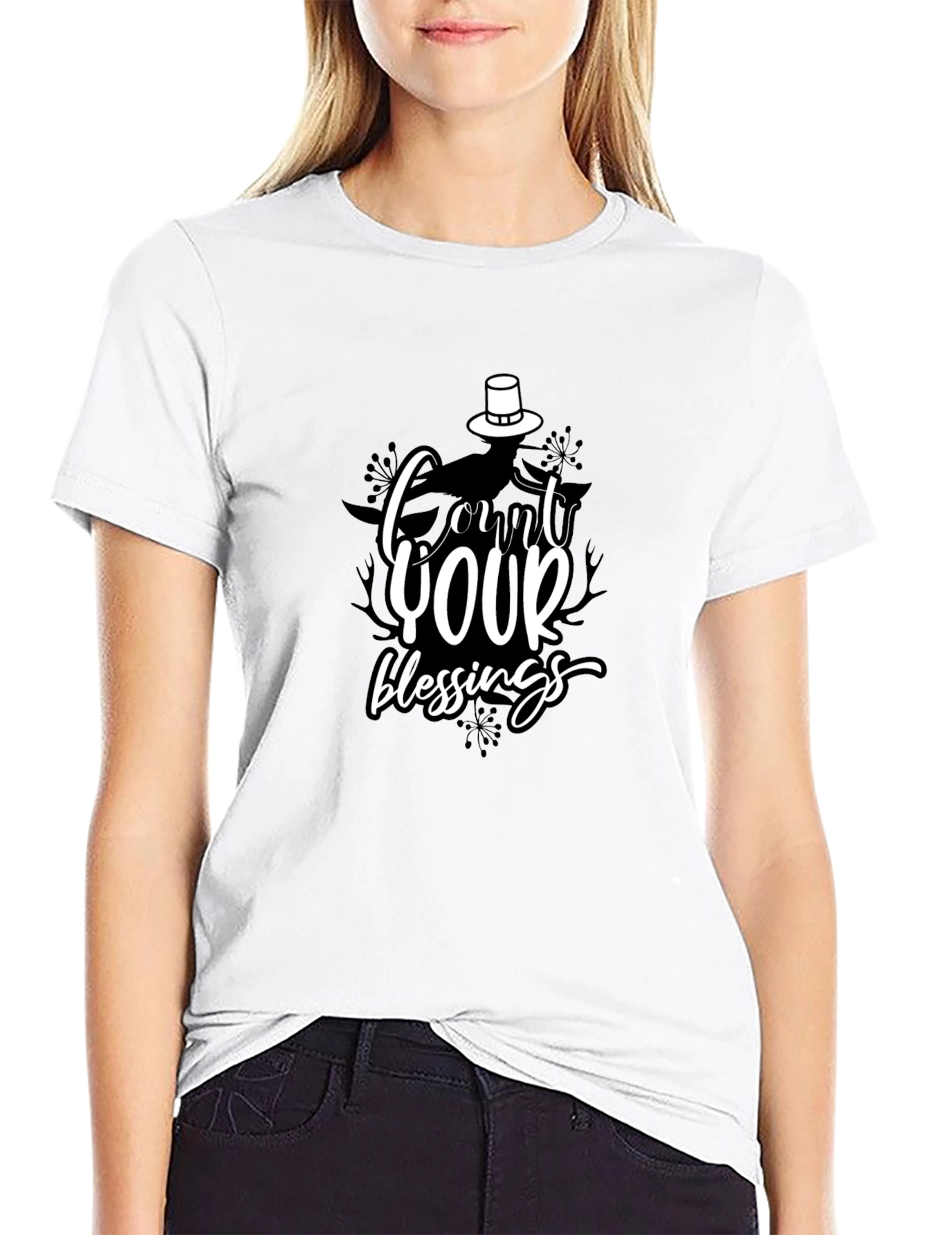 Count Your Blessings Thanksgiving T-Shirt
