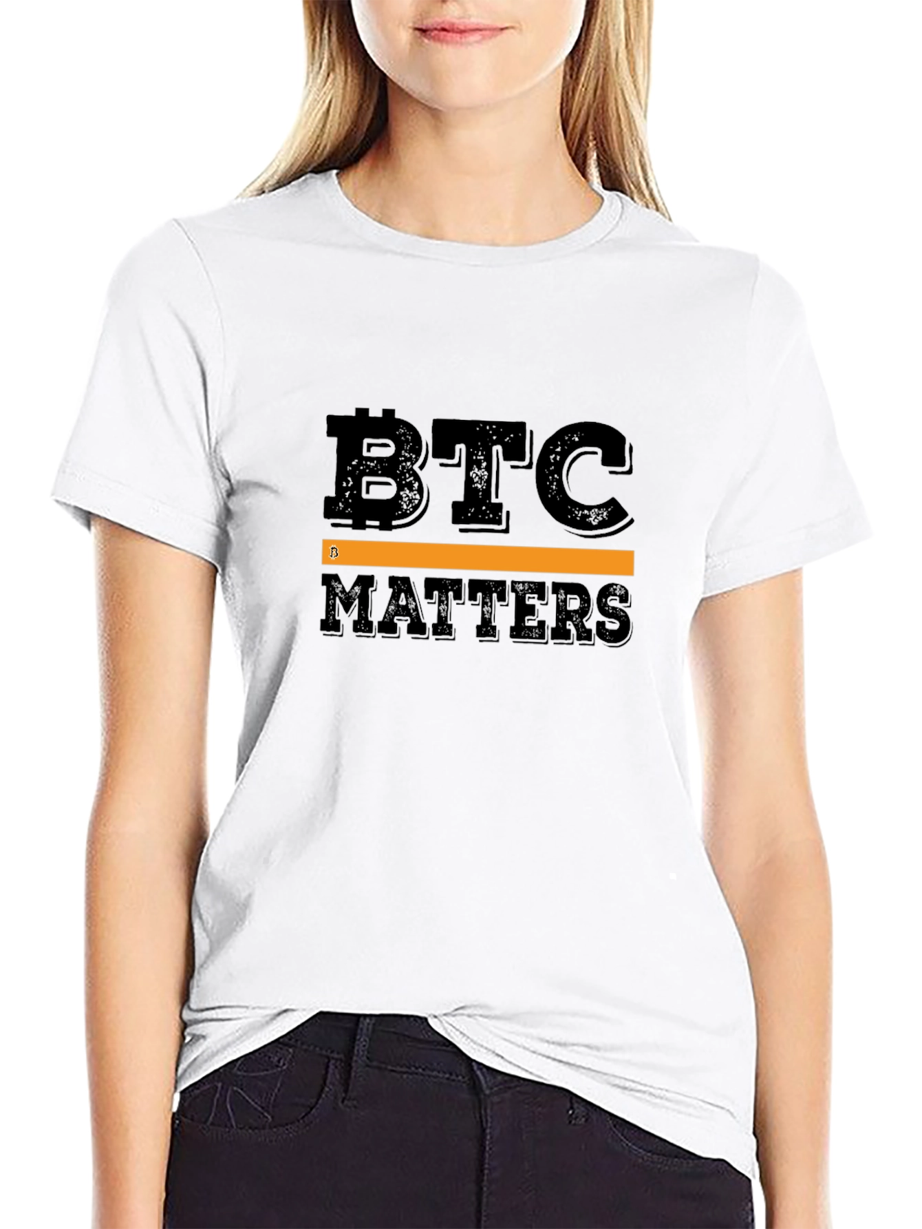 Bitcoin BTC Matters Graphic T-Shirt
