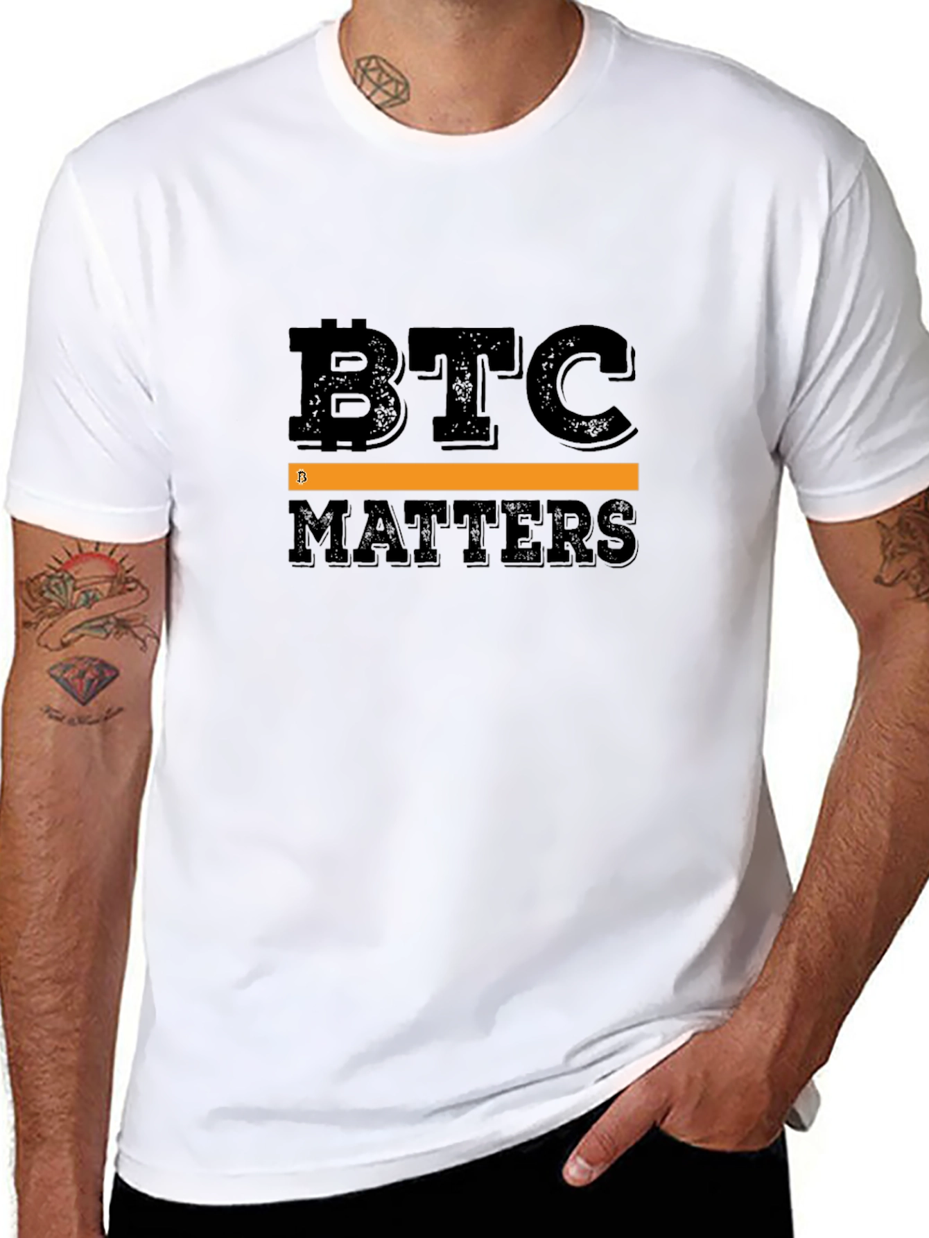 Bitcoin BTC Matters Graphic T-Shirt