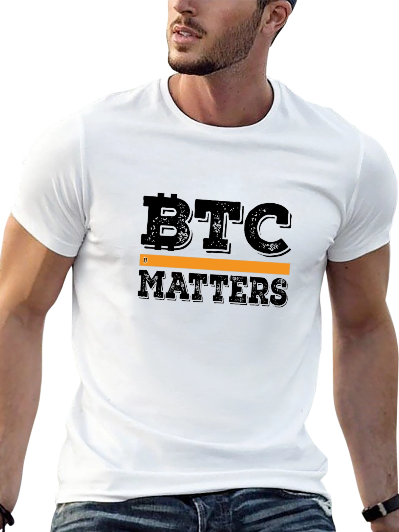 Bitcoin BTC Matters Graphic T-Shirt