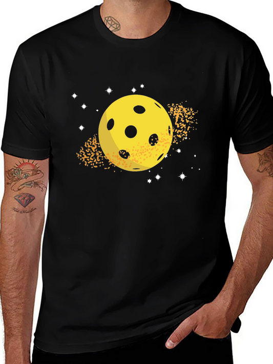 Pickleball Planet T-Shirt - Outer Space Design