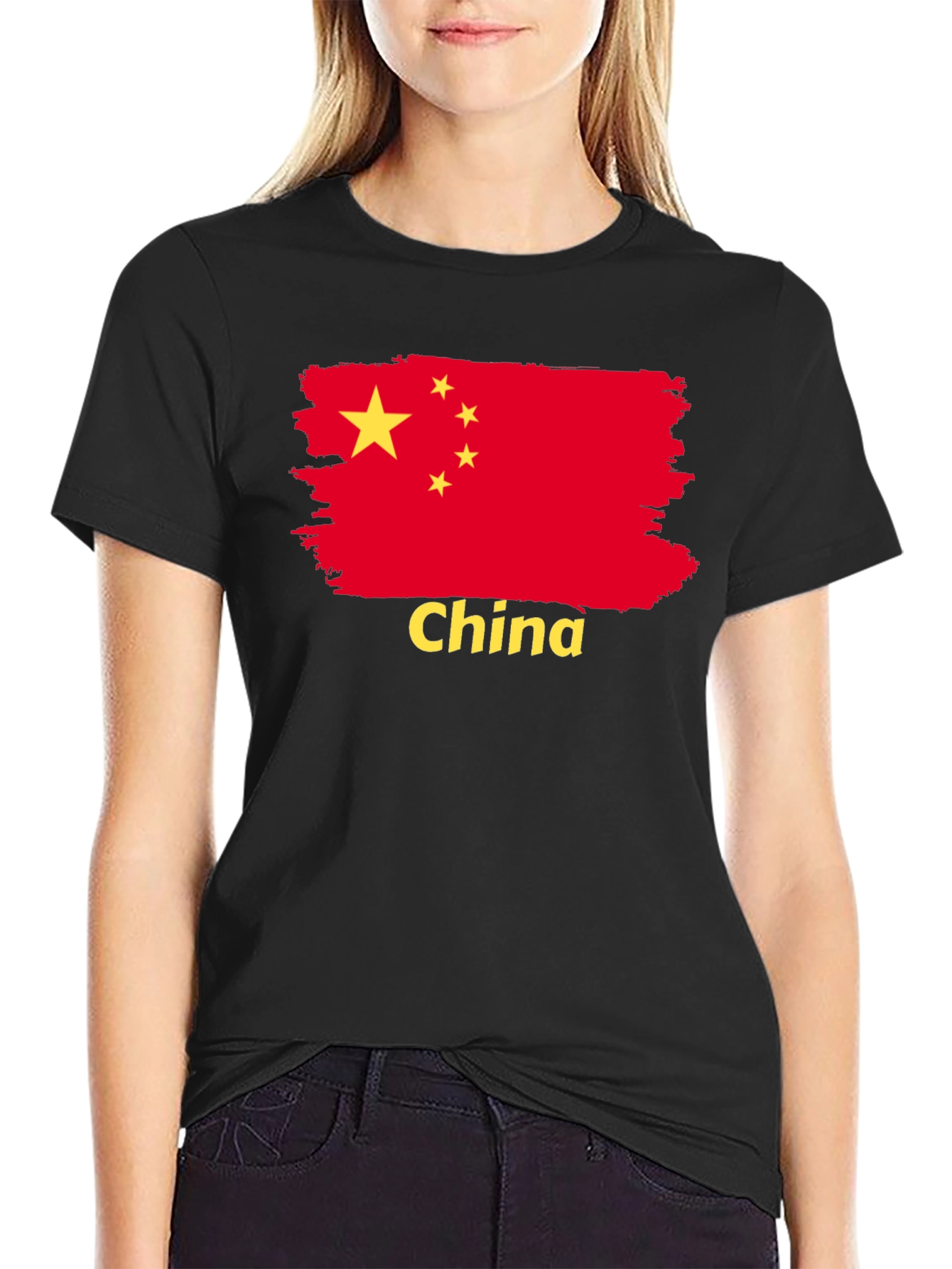 China Flag T-Shirt - Patriotic Graphic Tee