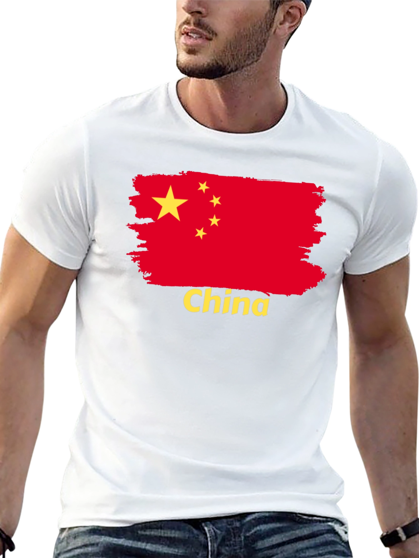 China Flag T-Shirt - Patriotic Graphic Tee