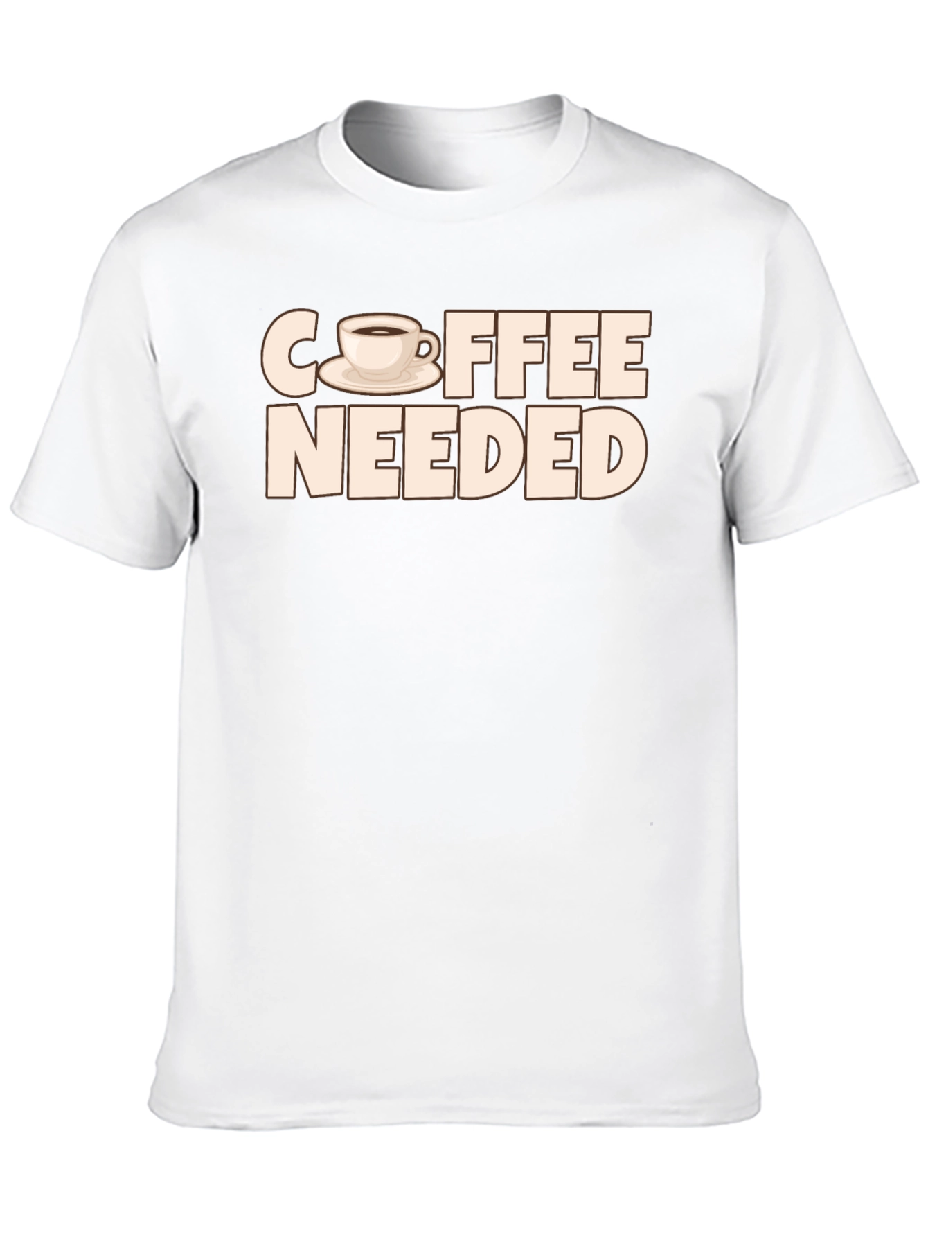Coffee Needed T-Shirt - Unisex Crew Neck Tee