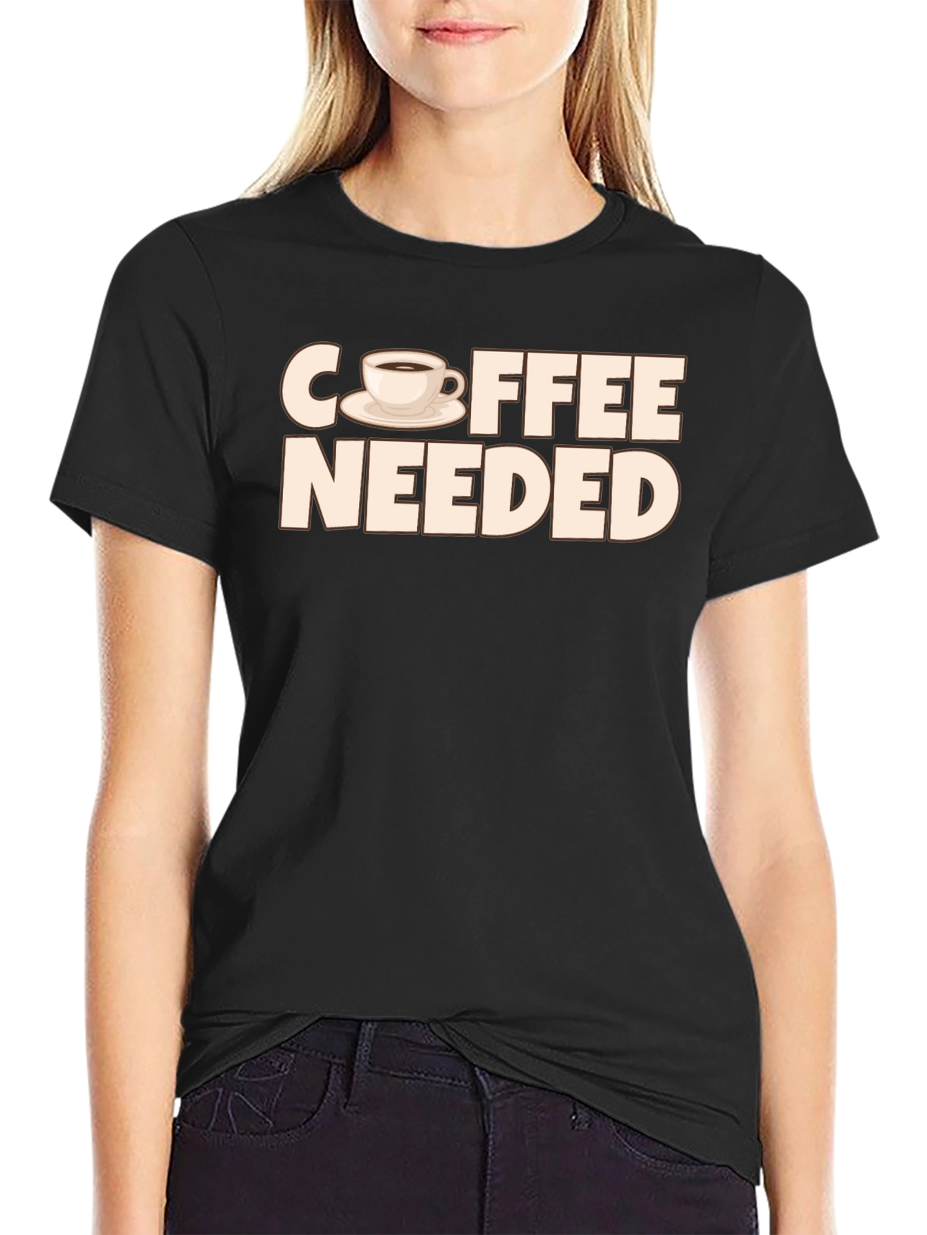 Coffee Needed T-Shirt - Unisex Crew Neck Tee
