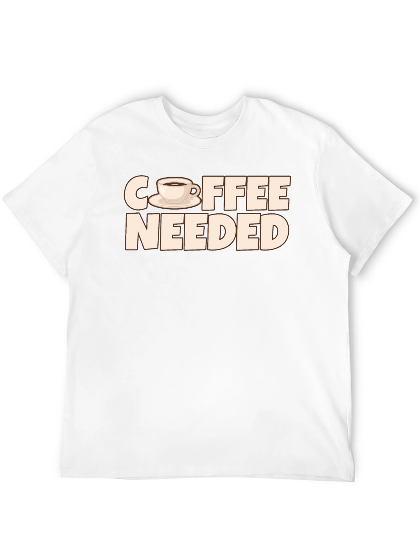 Coffee Needed T-Shirt - Unisex Crew Neck Tee