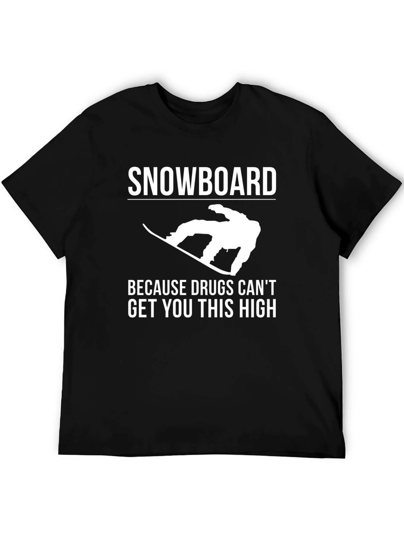 Snowboard Humor Graphic Tee