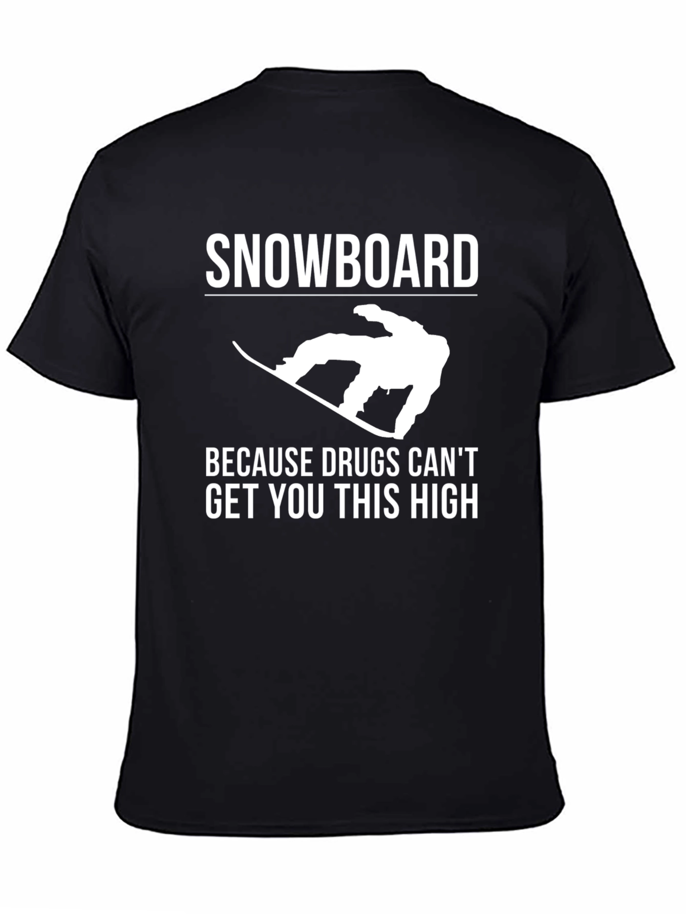 Snowboard Humor Graphic Tee