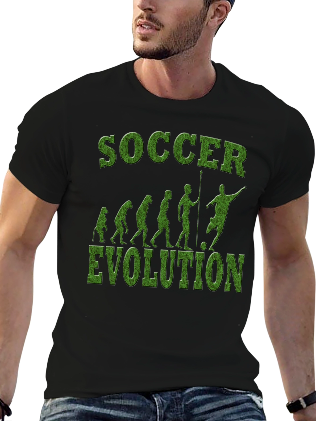 Soccer Evolution Graphic Tee