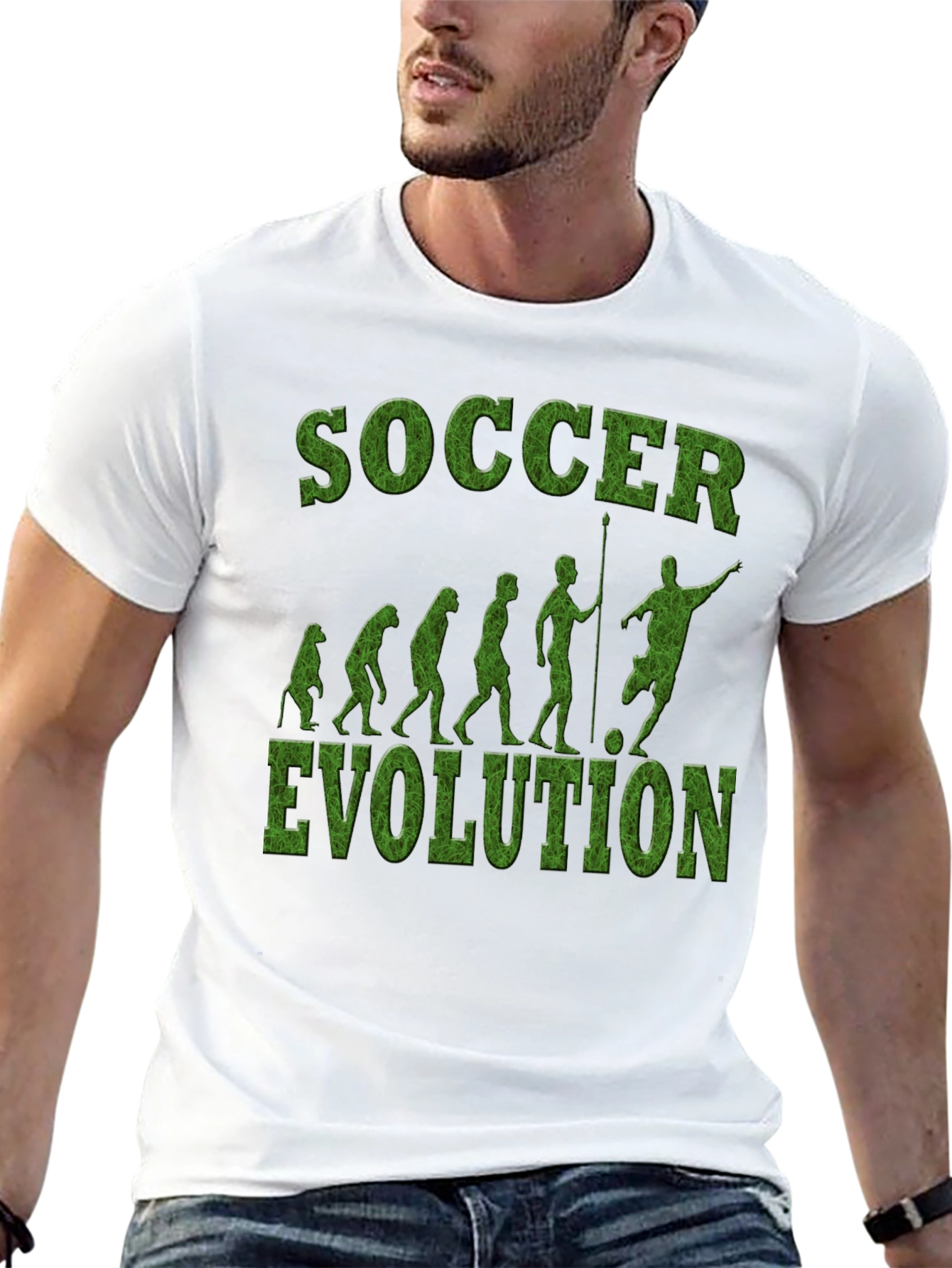 Soccer Evolution Graphic Tee