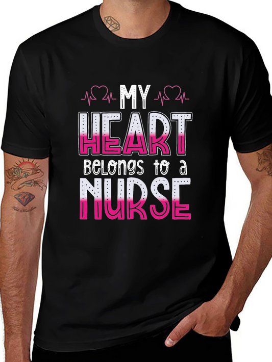 My Heart Belongs to a Nurse T-Shirt