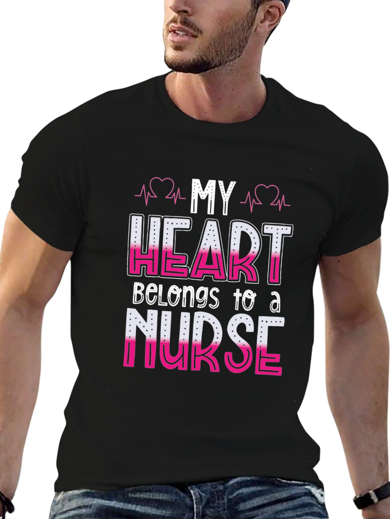 My Heart Belongs to a Nurse T-Shirt