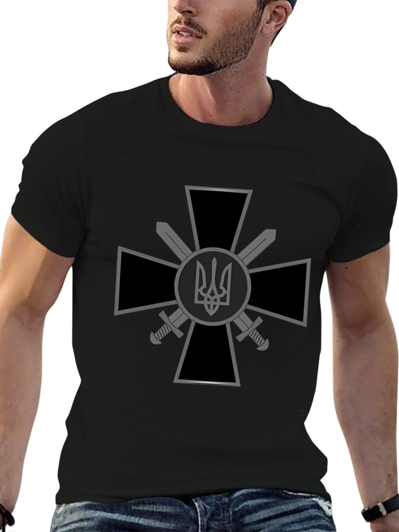 Ukrainian Armed Forces Black T-Shirt