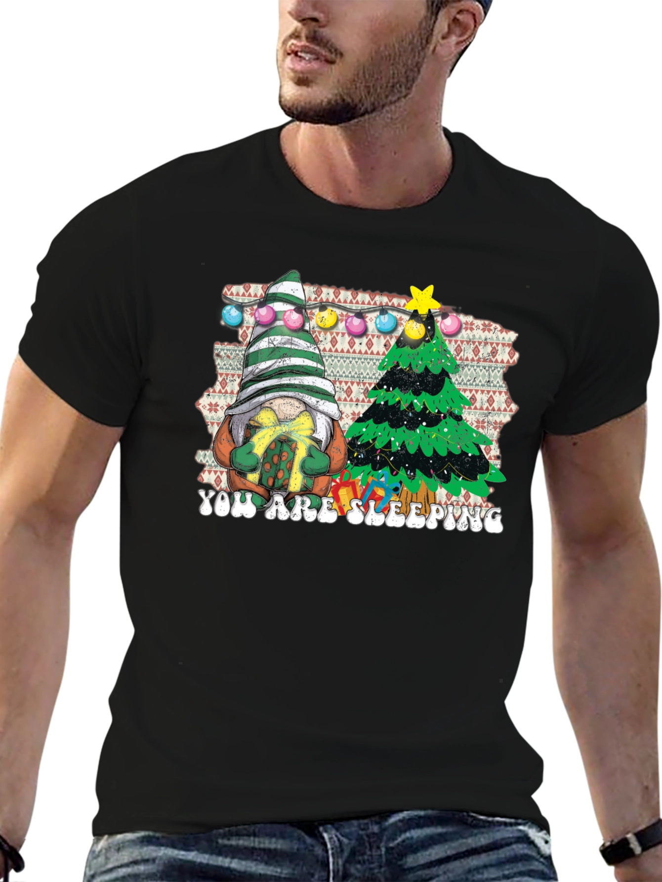 Festive Gnome Christmas T-Shirt