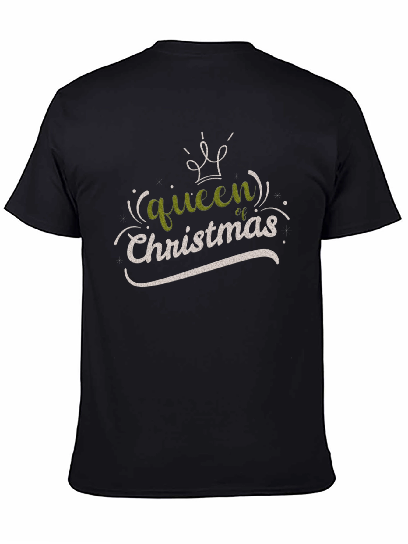 Queen of Christmas Graphic Tee - Holiday Cheer
