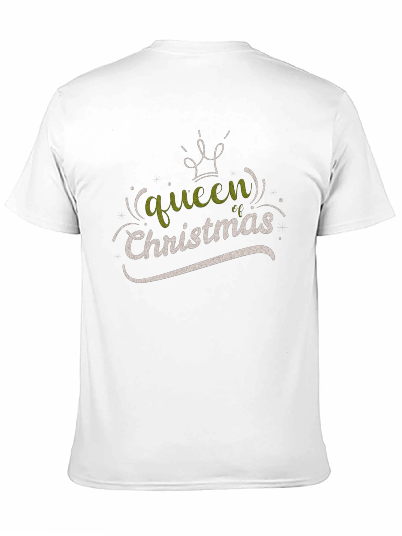 Queen of Christmas Graphic Tee - Holiday Cheer