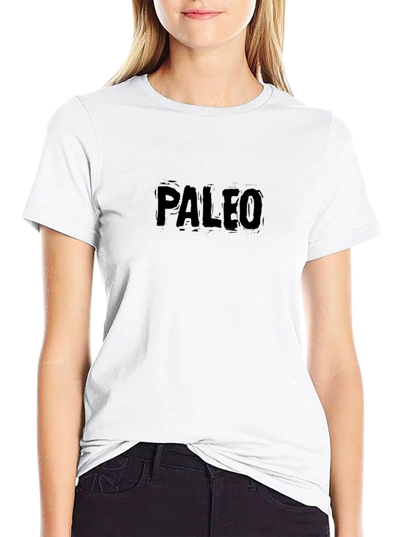 Paleo Graphic Tee - Soft Black Cotton T-Shirt