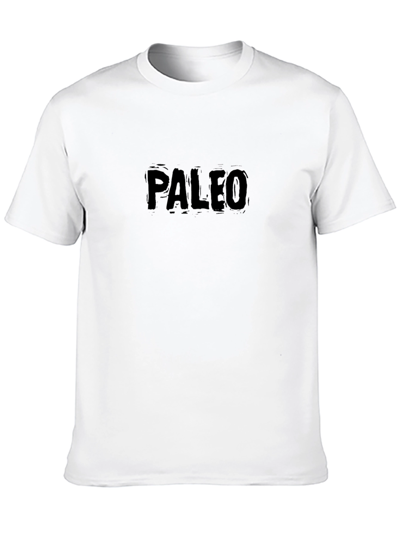 Paleo Graphic Tee - Soft Black Cotton T-Shirt