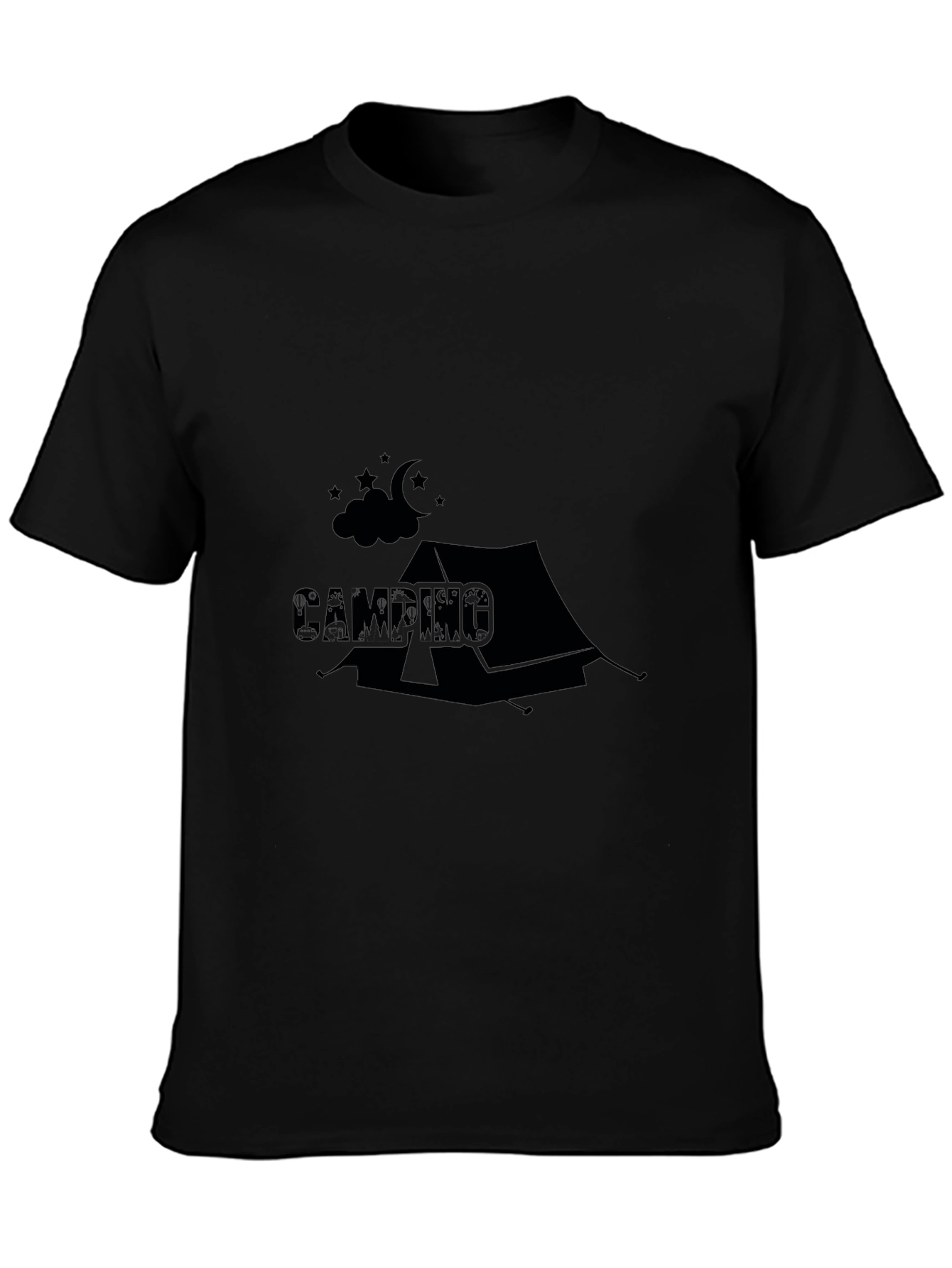 Camping Tent Graphic T-Shirt - Adventure Ready Tee