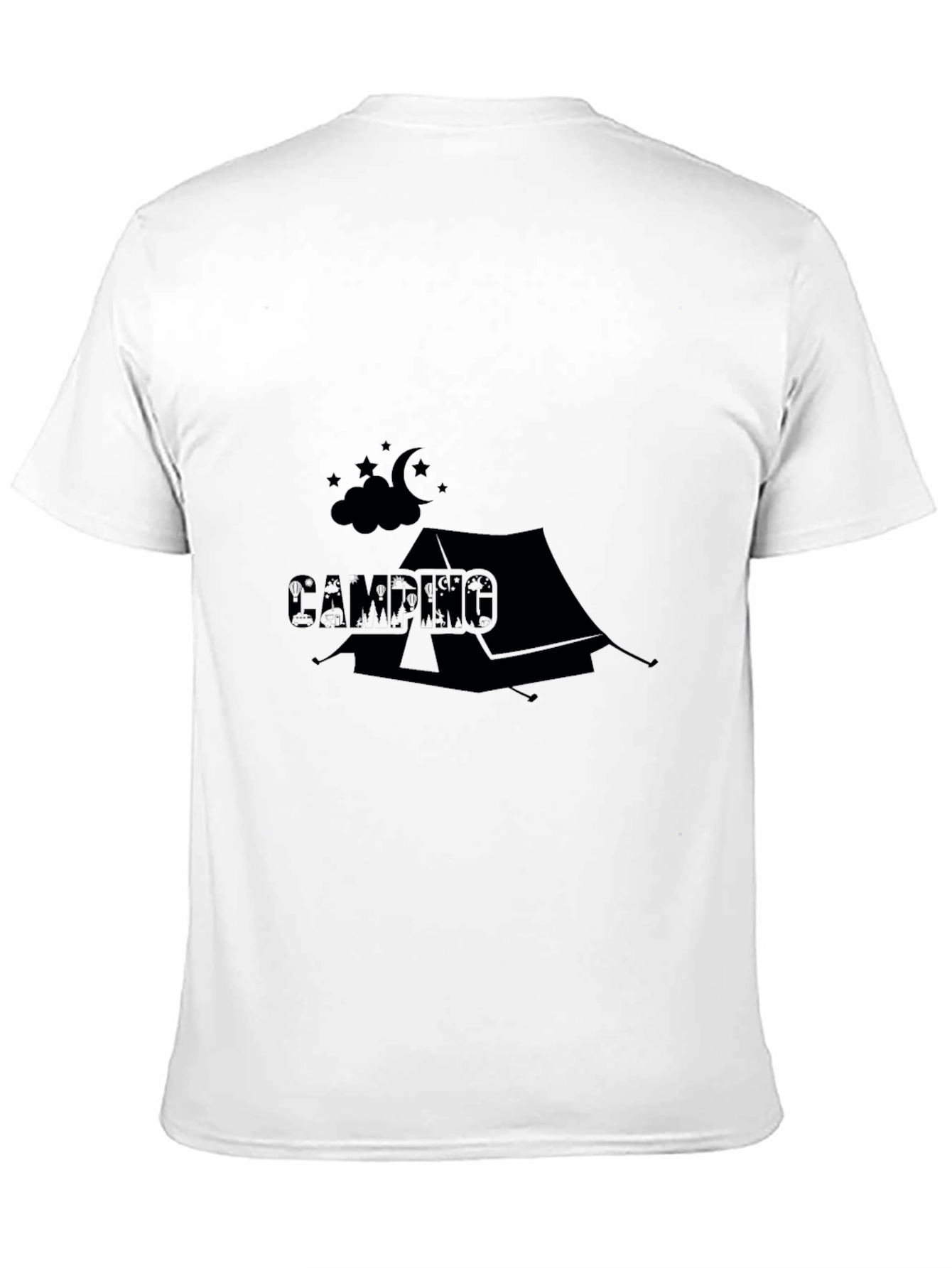 Camping Tent Graphic T-Shirt - Adventure Ready Tee