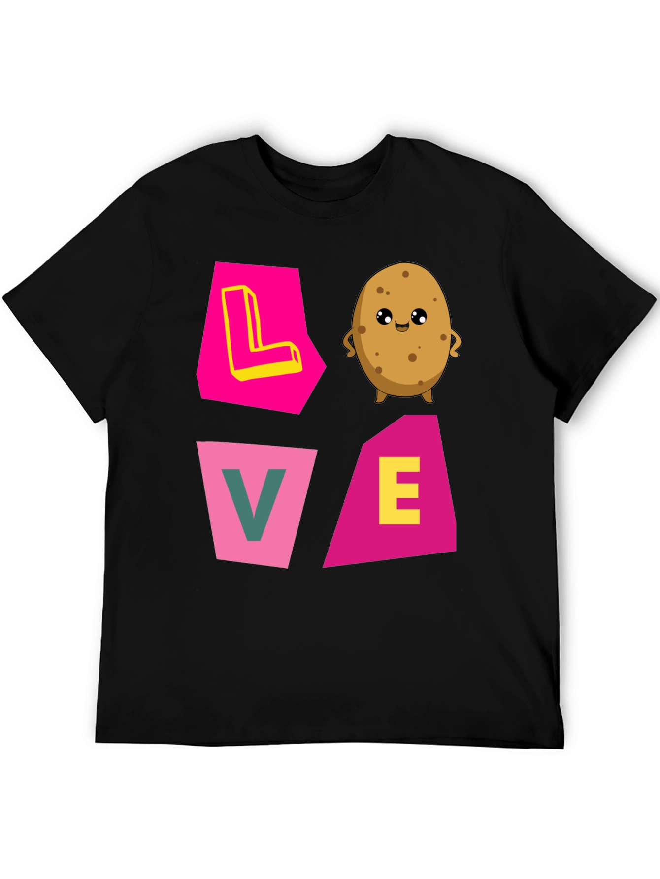 Love Potato Graphic Tee - Cute Foodie Shirt