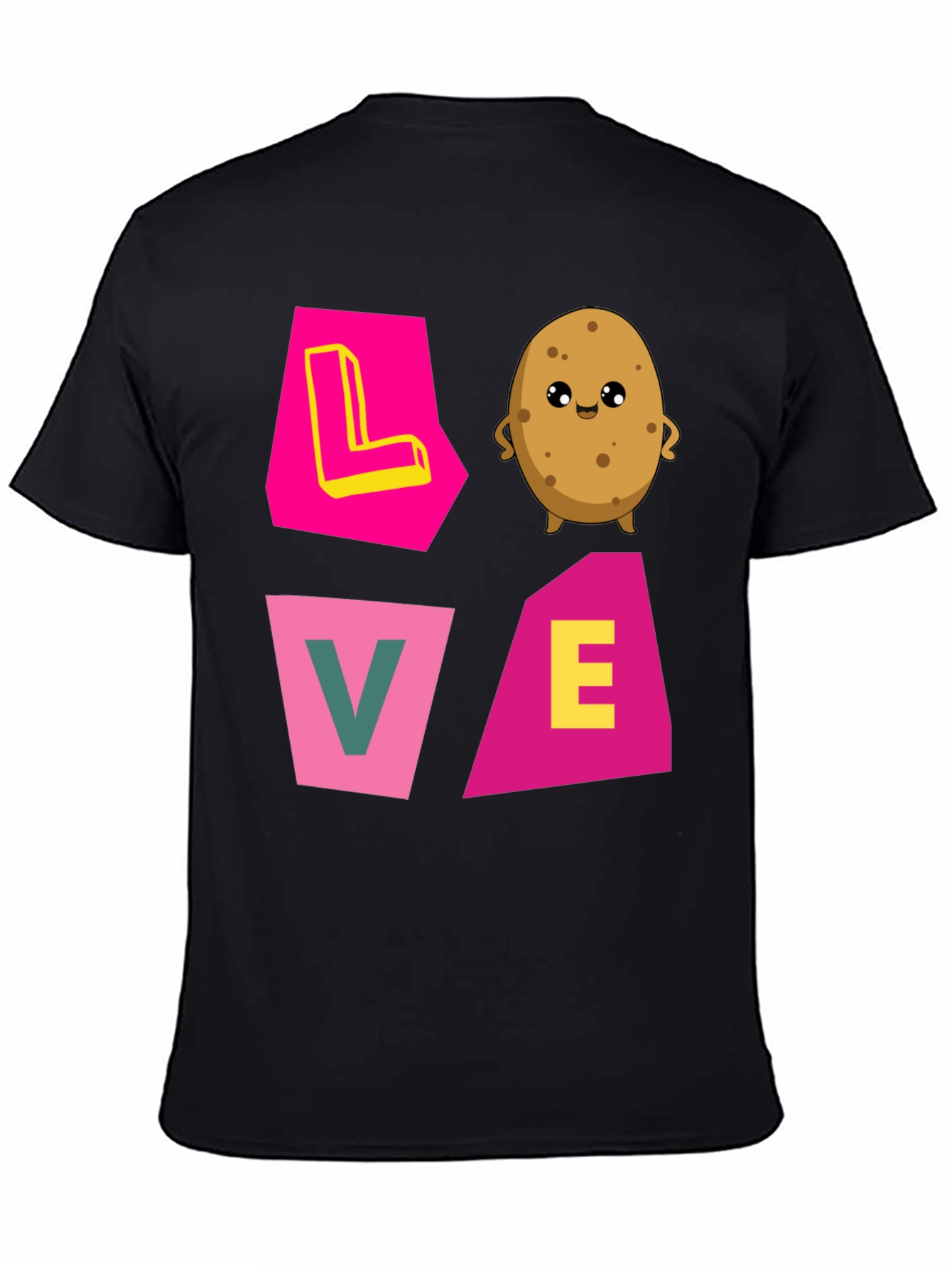 Love Potato Graphic Tee - Cute Foodie Shirt