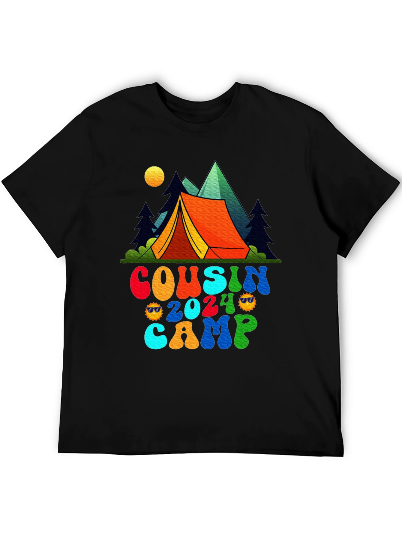 Cousin Camp 2024 Graphic T-Shirt