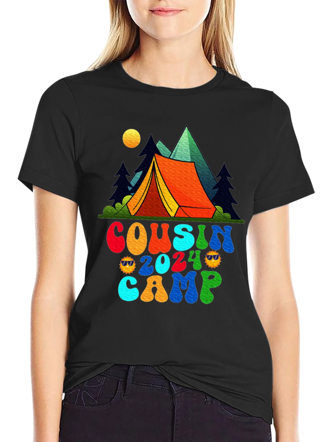 Cousin Camp 2024 Graphic T-Shirt