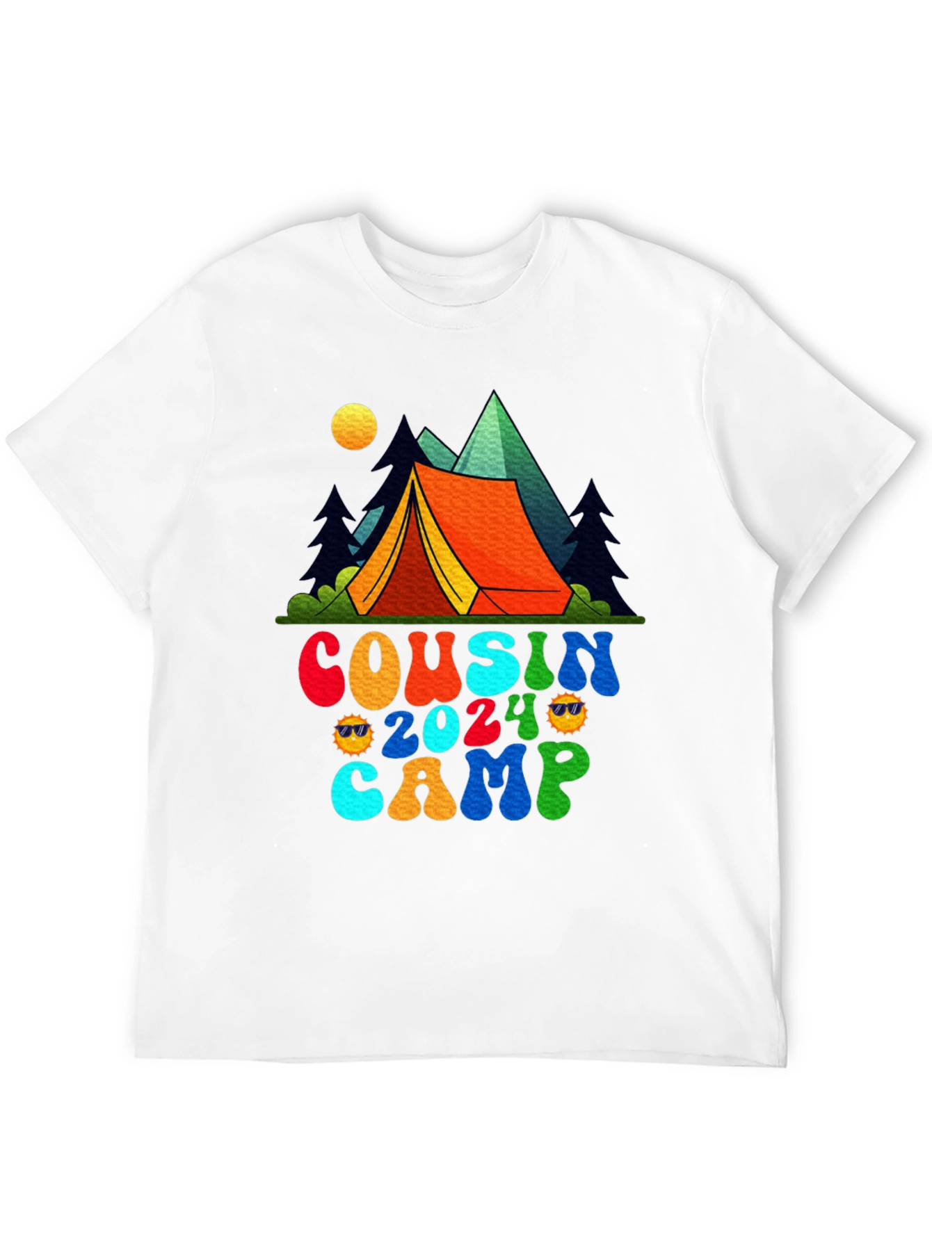 Cousin Camp 2024 Graphic T-Shirt