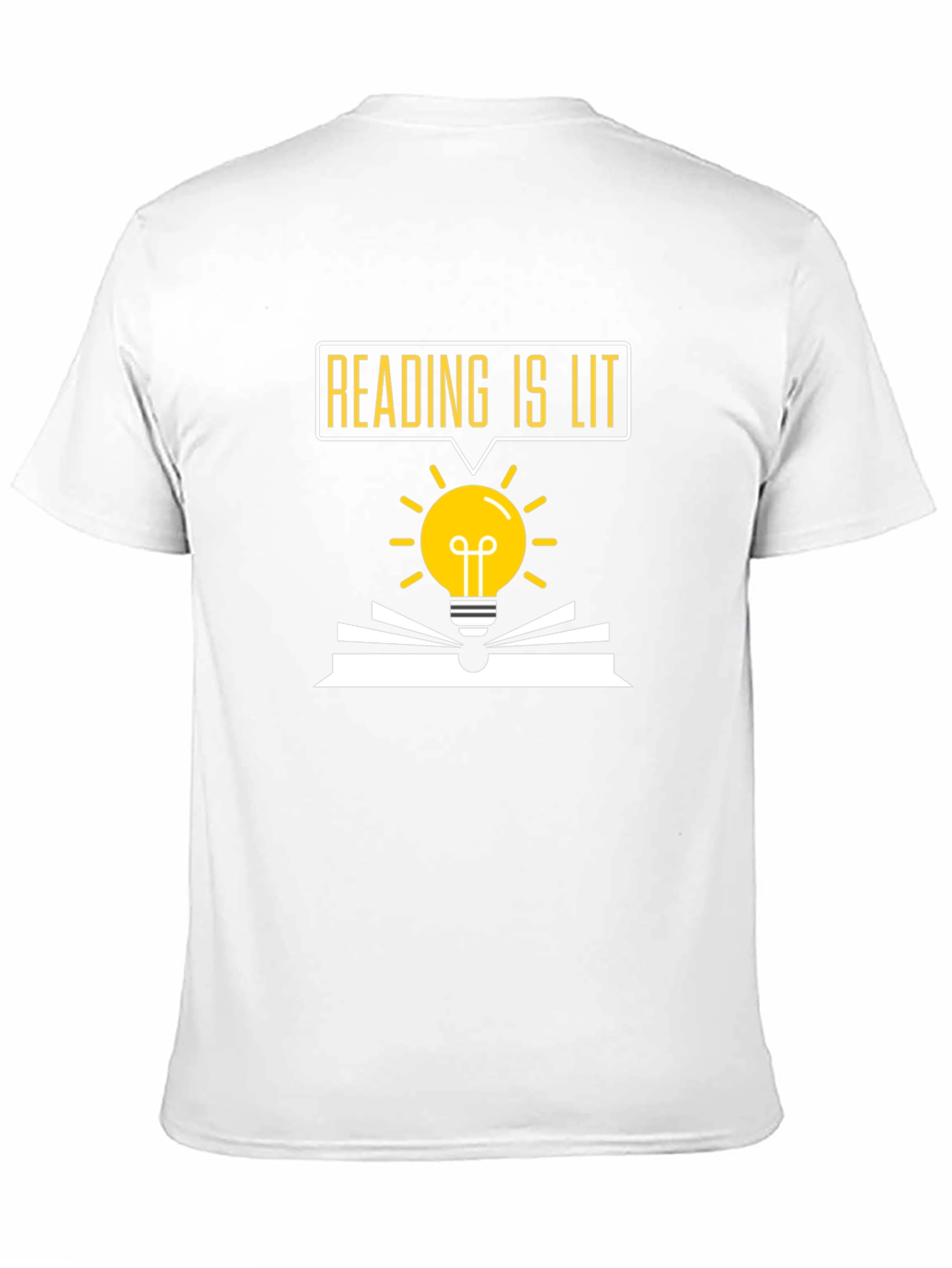 Reading is Lit T-Shirt: Bookworm Novelty Tee