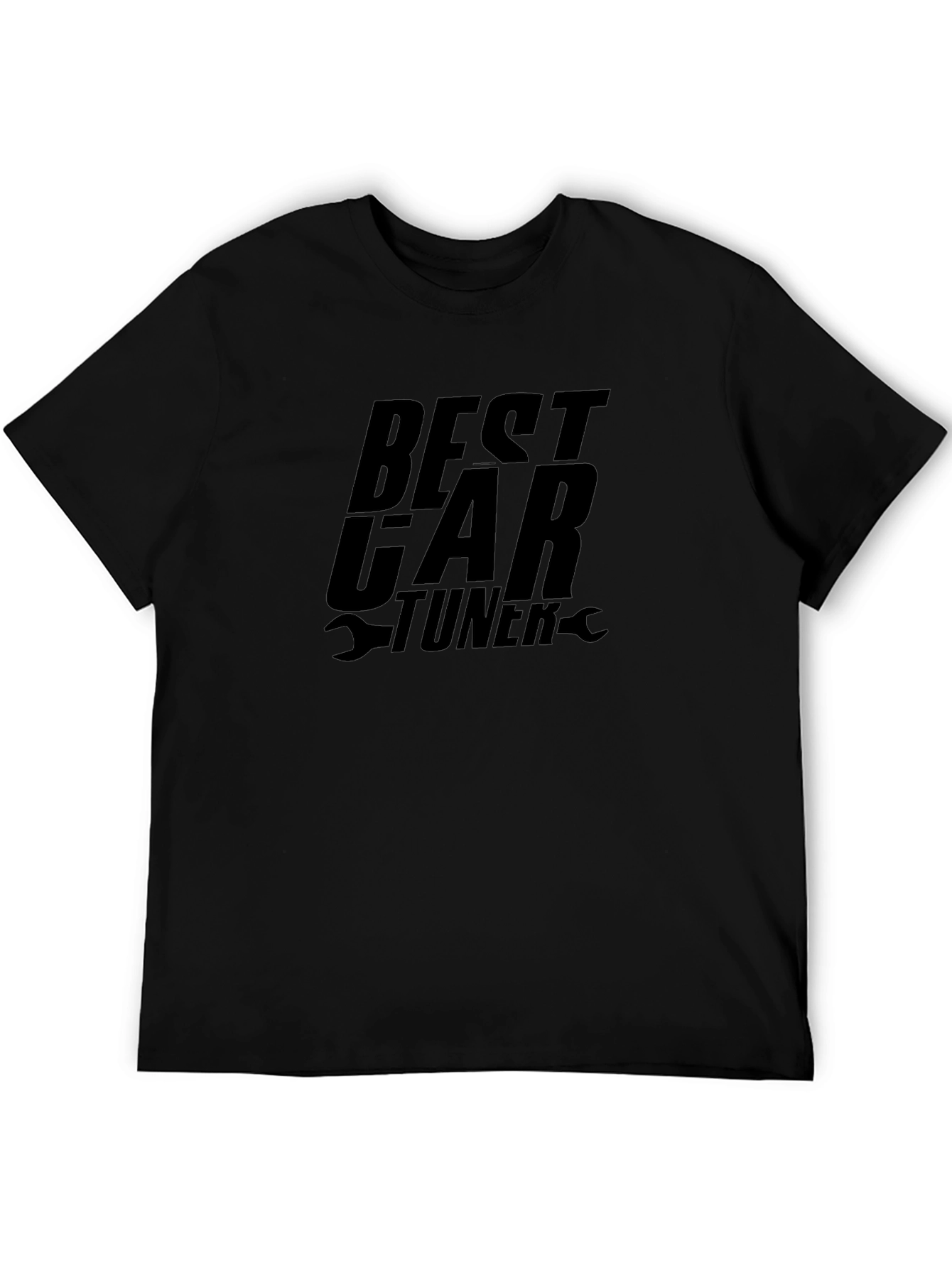Best Car Tuner Black Graphic Tee