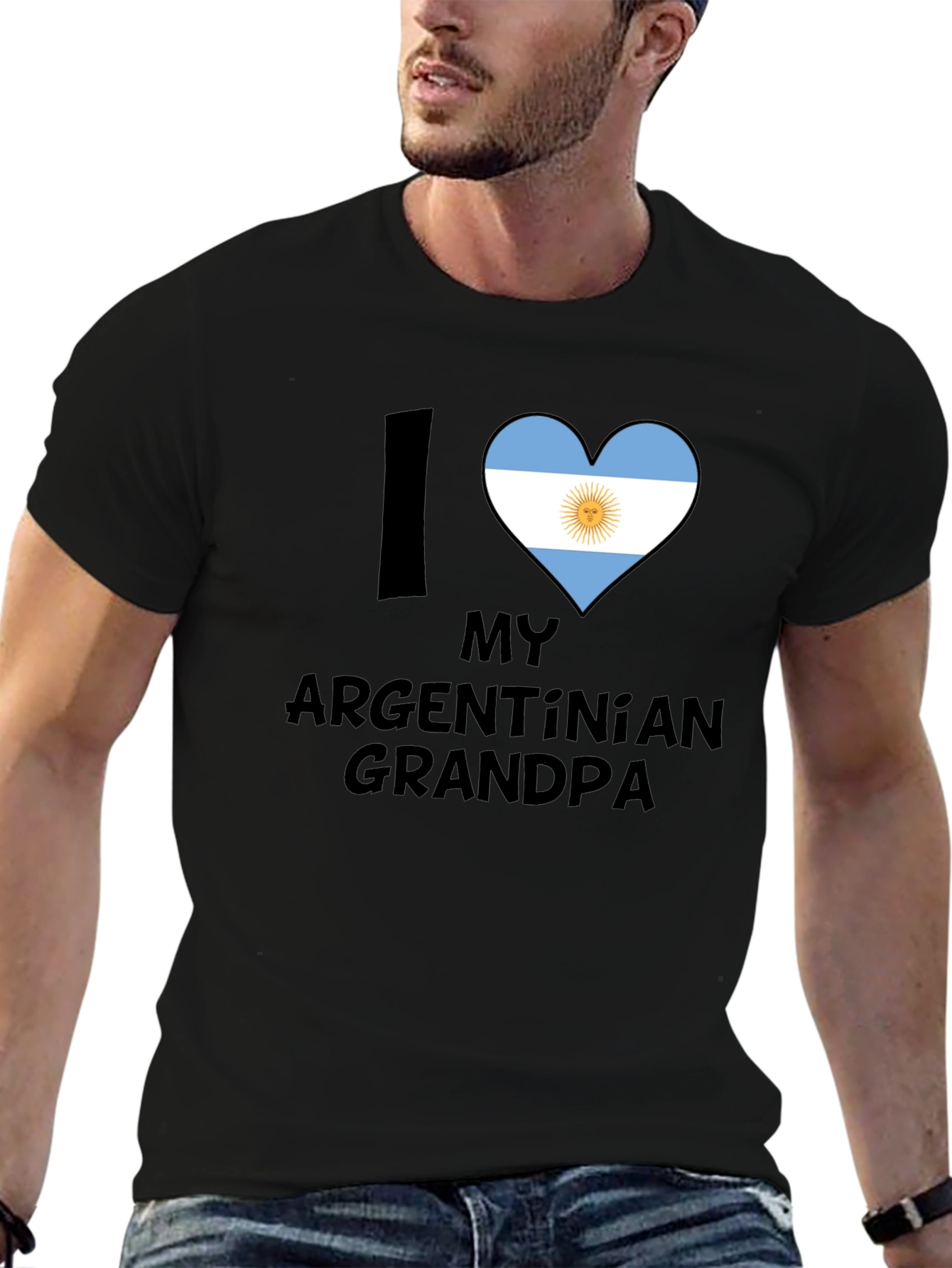 I Love My Argentinian Grandpa T-Shirt