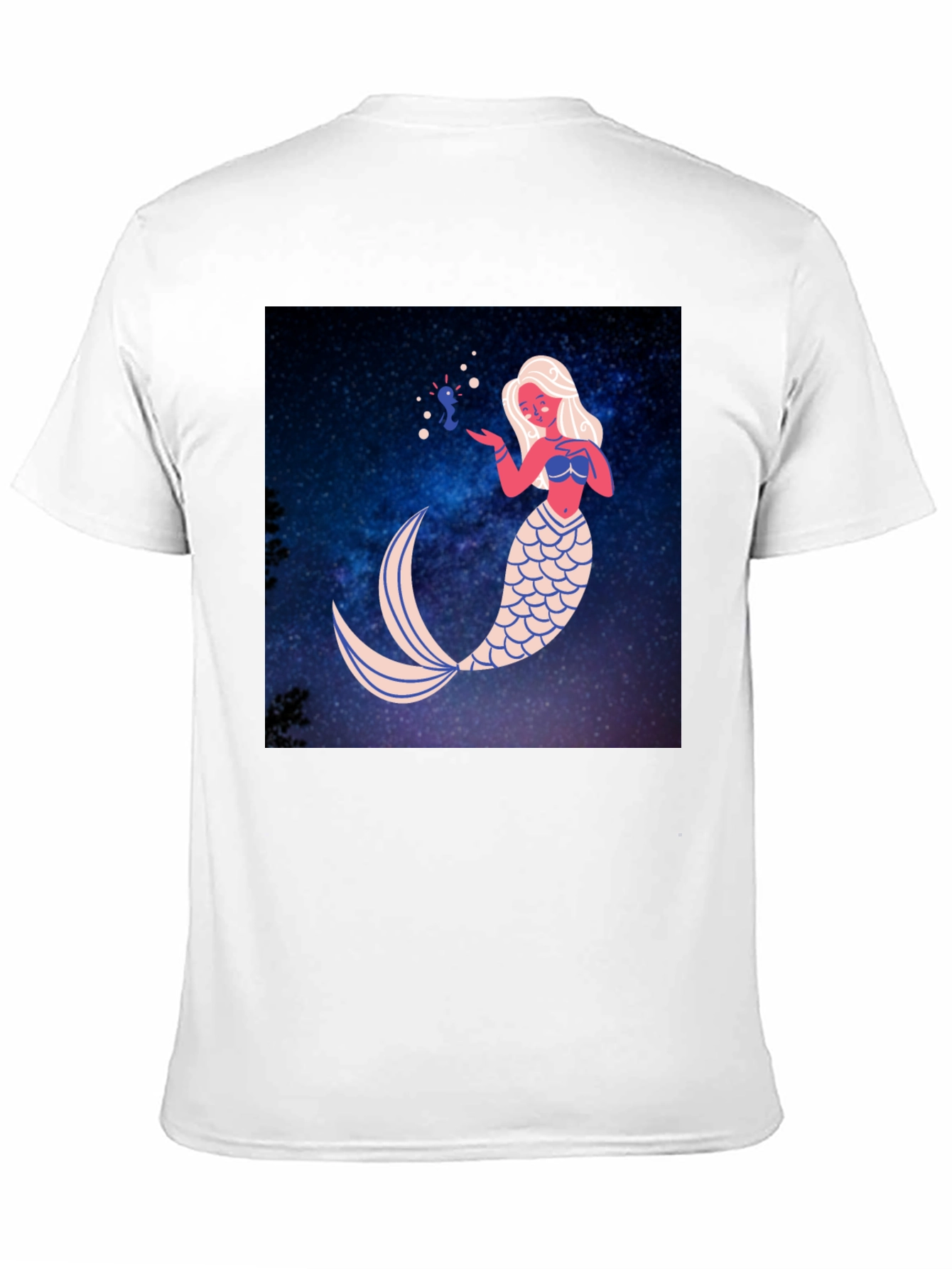 Mermaid Graphic Print T-Shirt