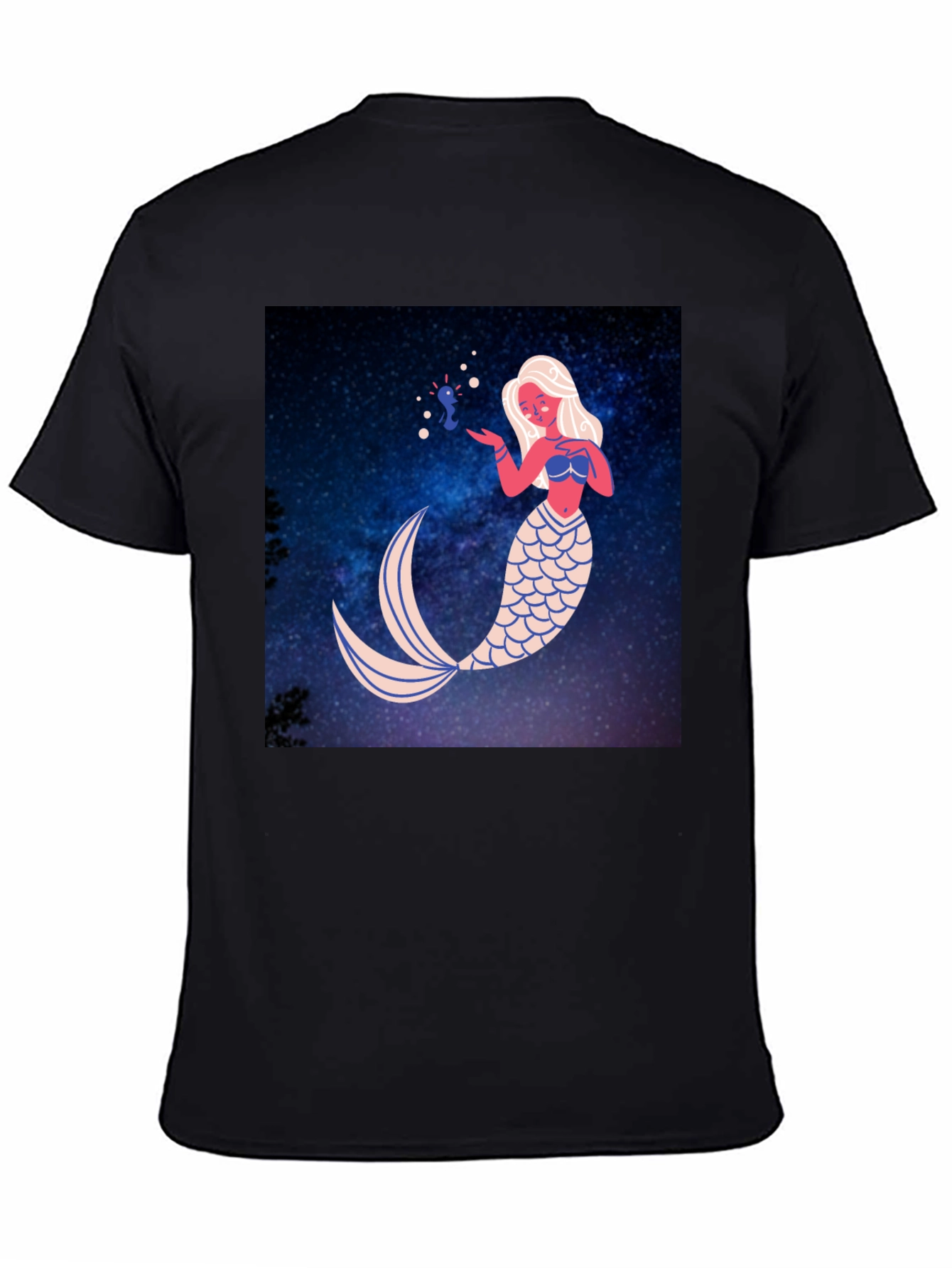 Mermaid Graphic Print T-Shirt