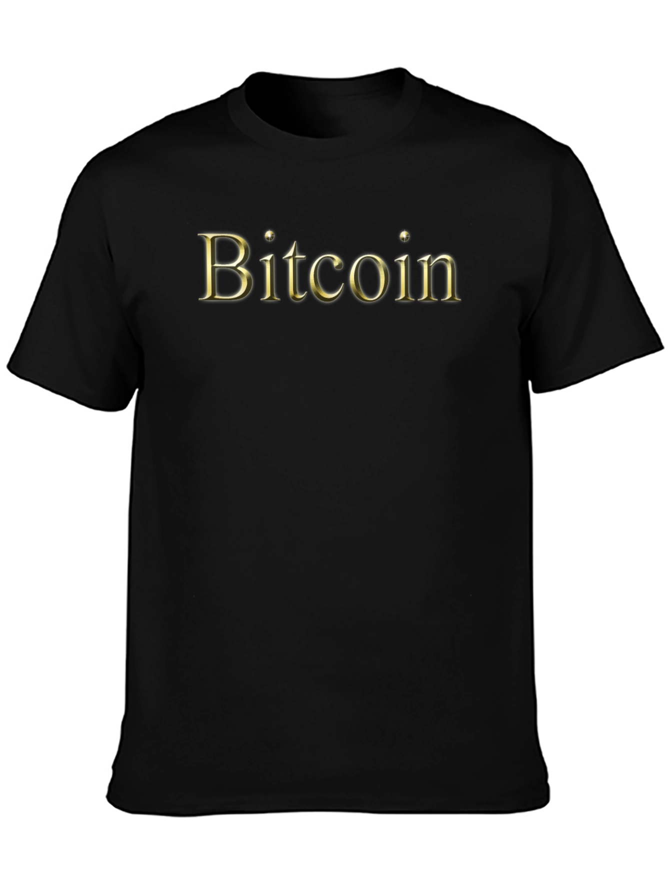 Bitcoin Graphic Tee - Black Crypto T-Shirt