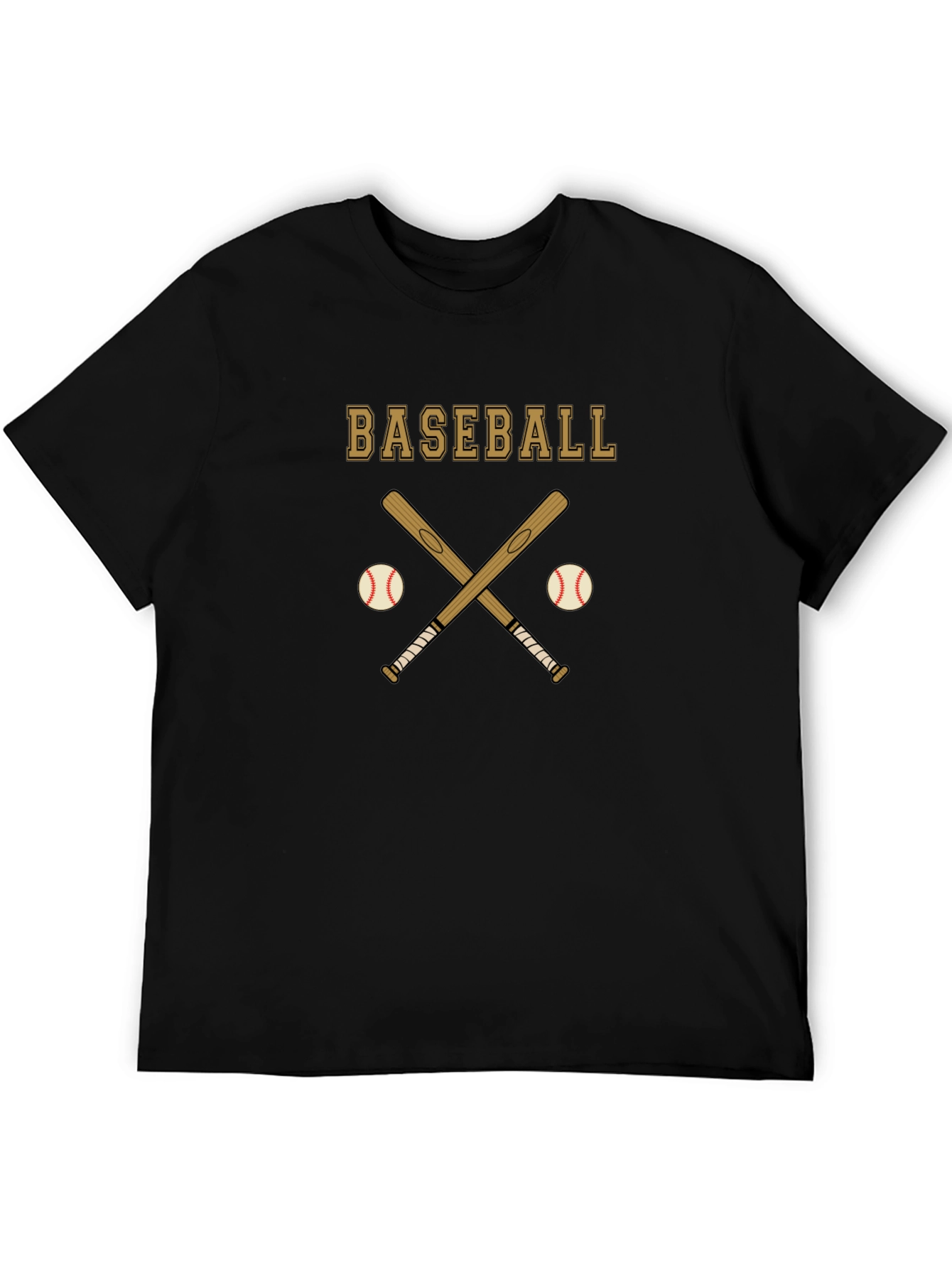 Baseball Bats & Balls Graphic T-Shirt