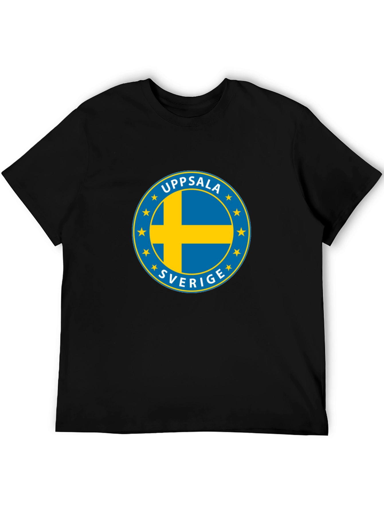 Uppsala Sverige Sweden Flag T-Shirt