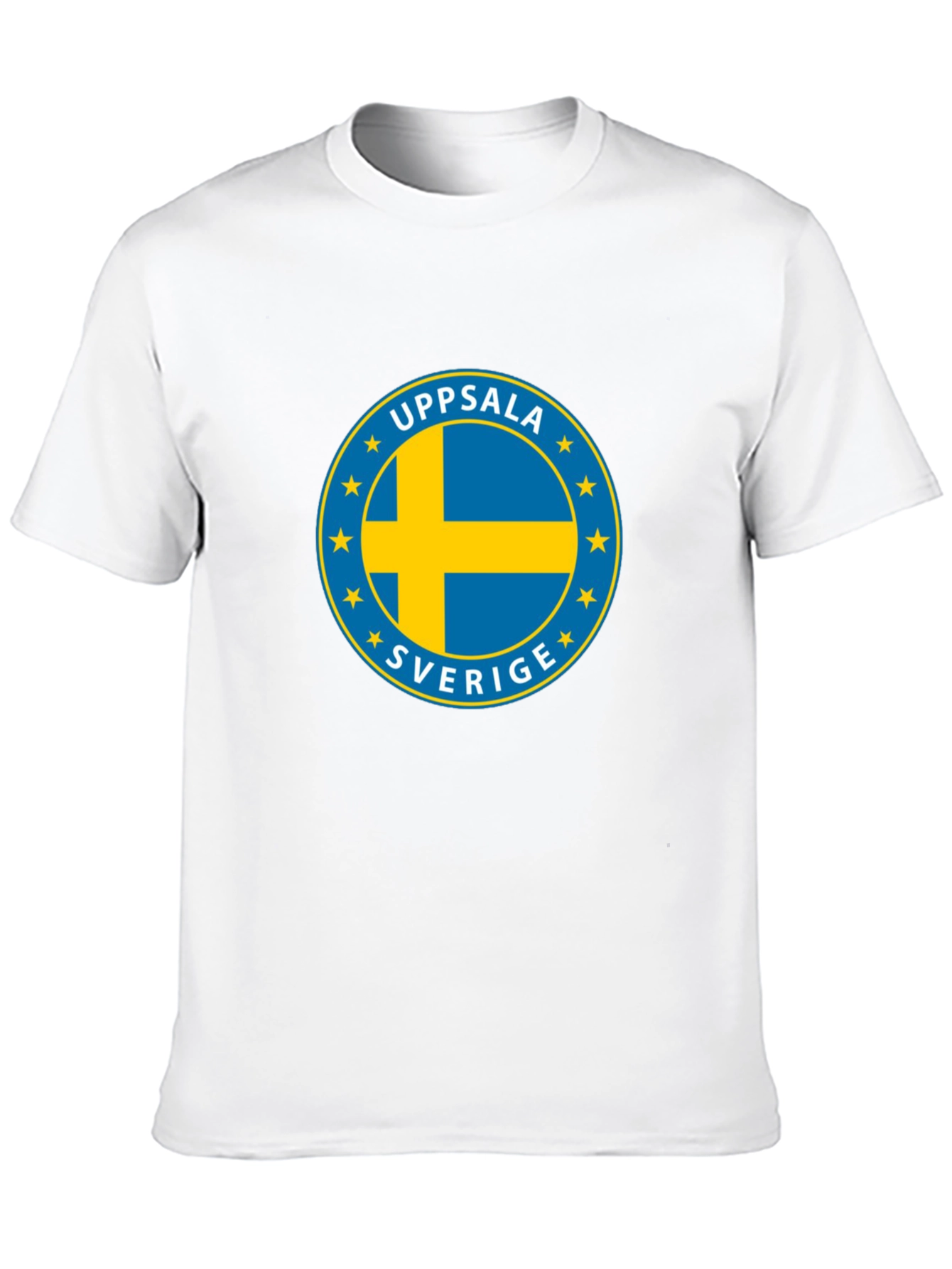 Uppsala Sverige Sweden Flag T-Shirt