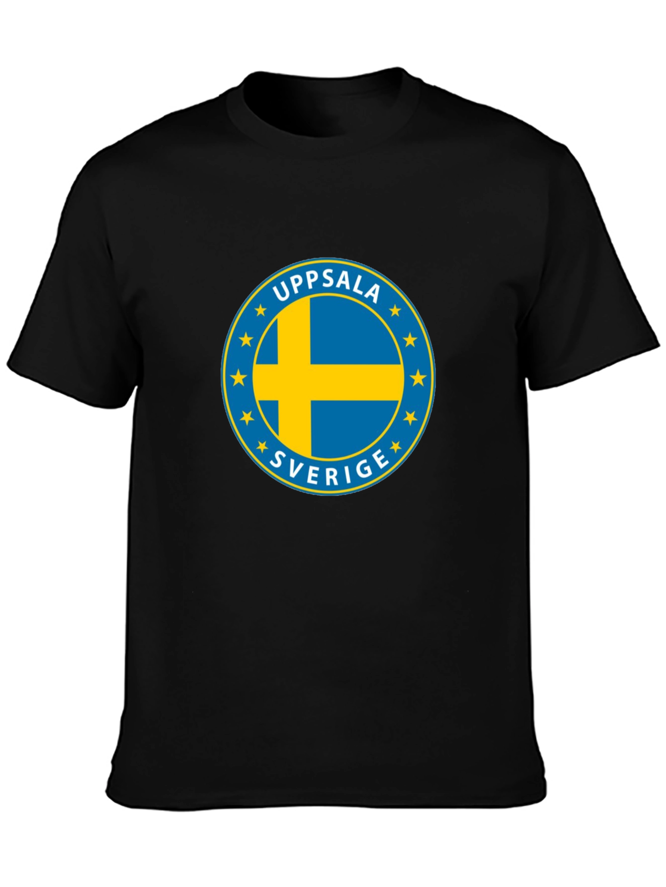 Uppsala Sverige Sweden Flag T-Shirt