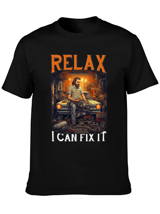 Relax I Can Fix It T-Shirt Mechanic Car Repair