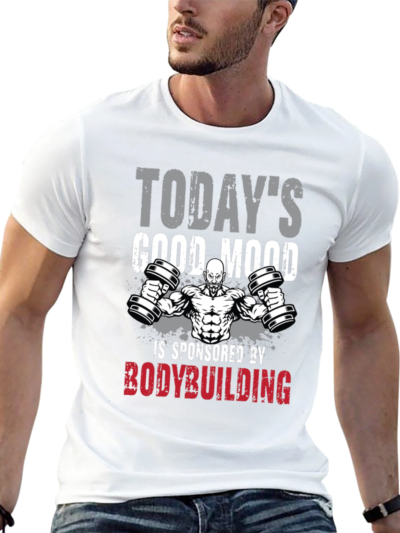 Bodybuilding T-Shirt - Todays Good Mood